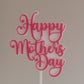 Mother's Day Cake Topper - Double Layer Acrylic